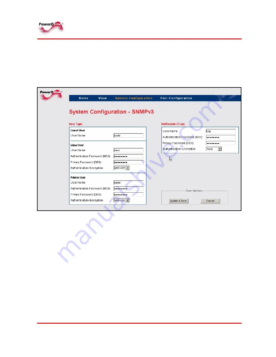 PowerDsine PowerView Pro User Manual Download Page 47