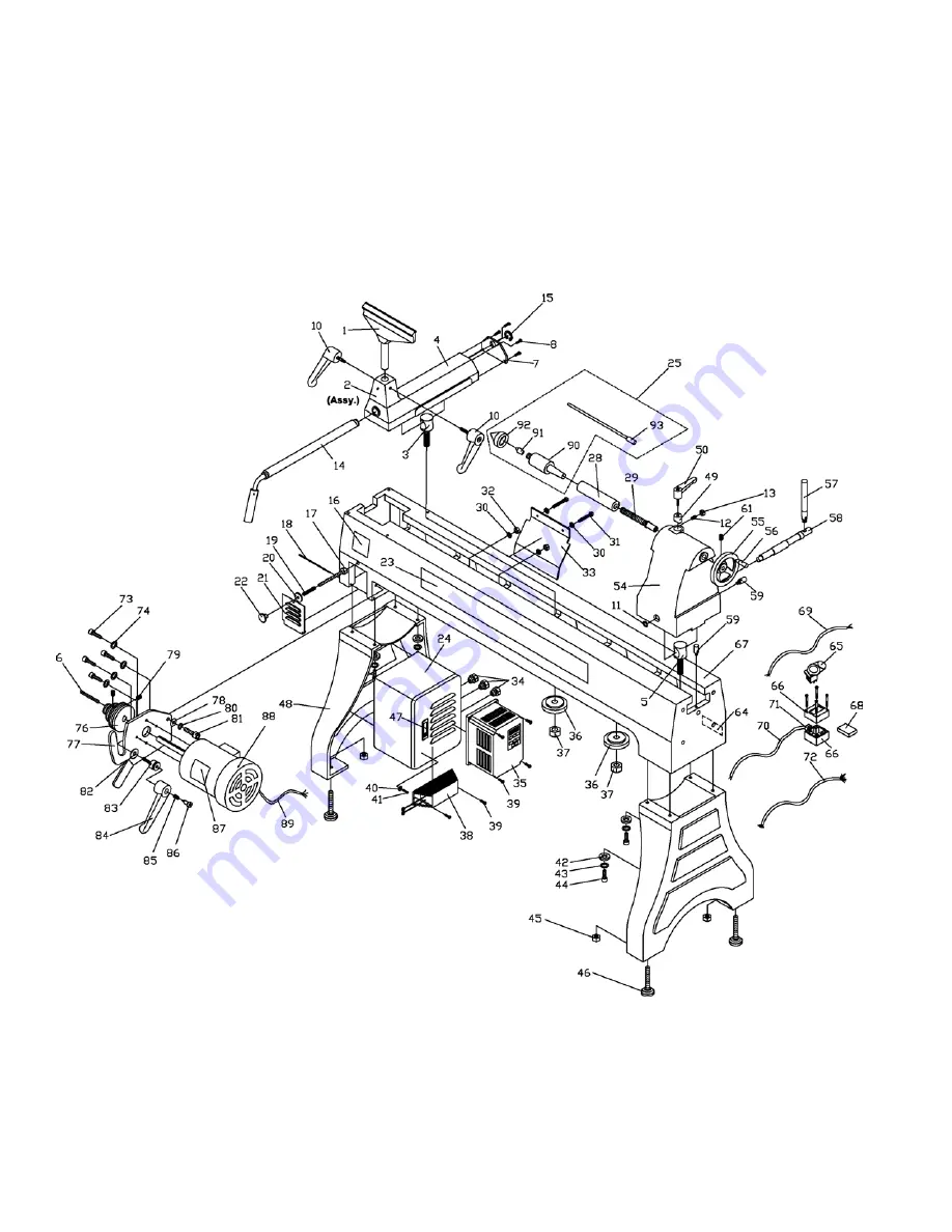 Powermatic 4224 Operating Instructions And Parts Manual Download Page 20