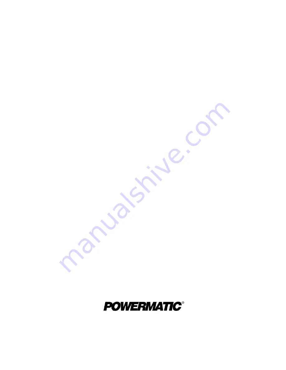 Powermatic DDS-225 Operating Instructions And Parts Manual Download Page 44