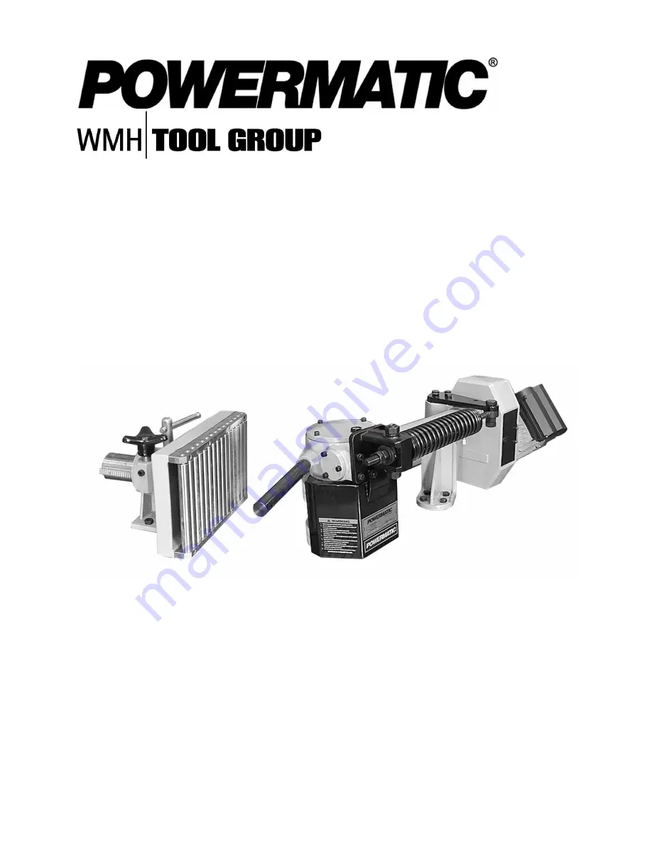 Powermatic PF-BS Operating Instructions Manual Download Page 1