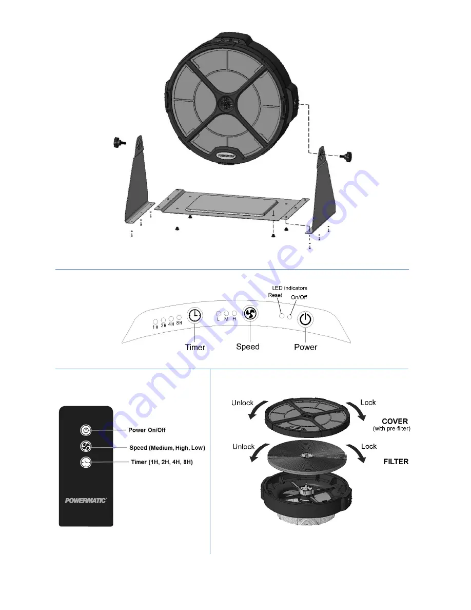 Powermatic PM1250 Operating Instructions And Parts Manual Download Page 10