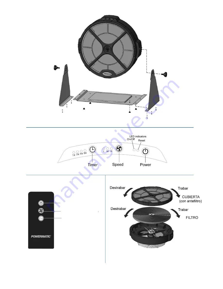 Powermatic PM1250 Operating Instructions And Parts Manual Download Page 42