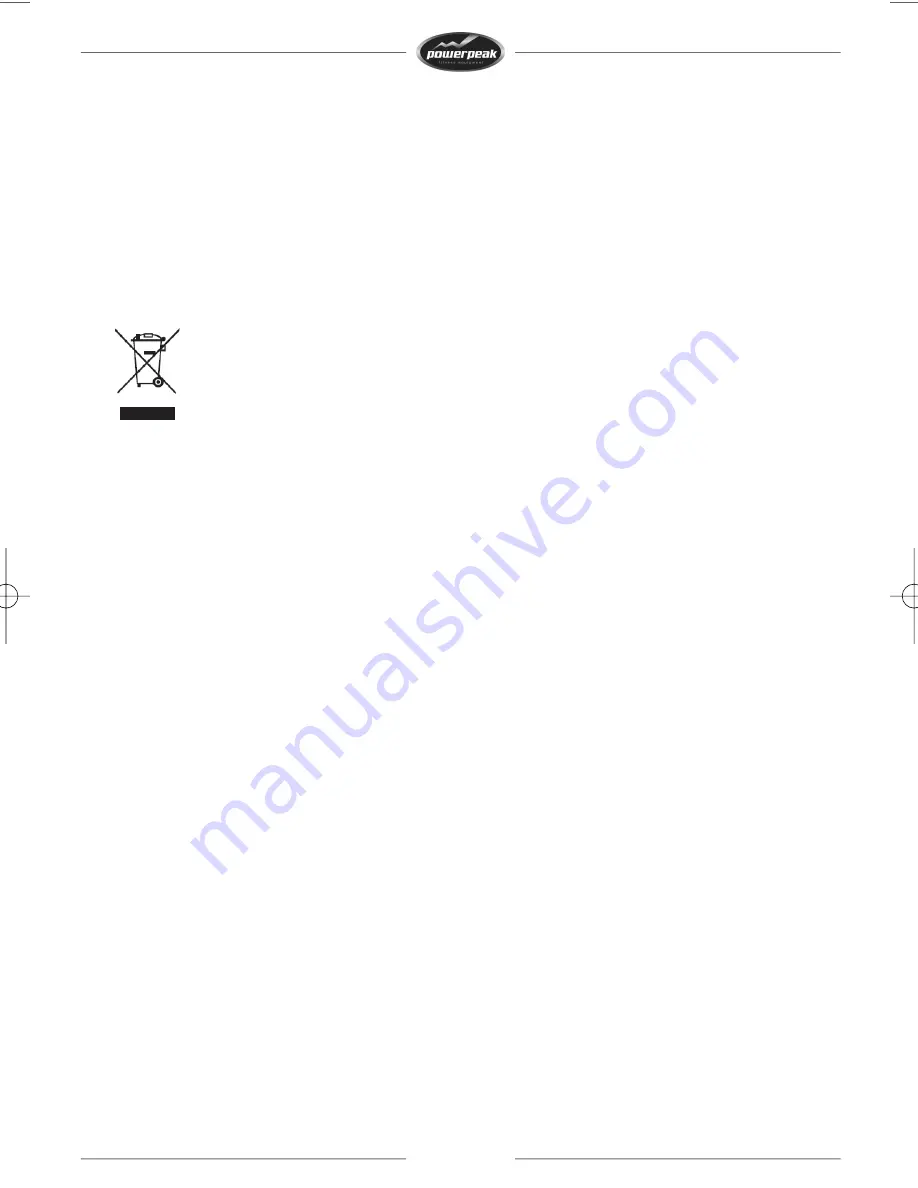 PowerPeak FTM8317P User Manual Download Page 19