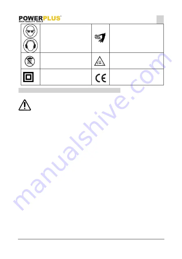 Powerplus POWXG20080 Quick Start Manual Download Page 3