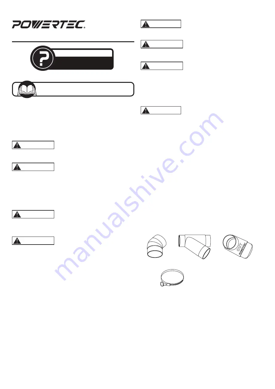 PowerTec 70316 Instruction Sheet Download Page 1