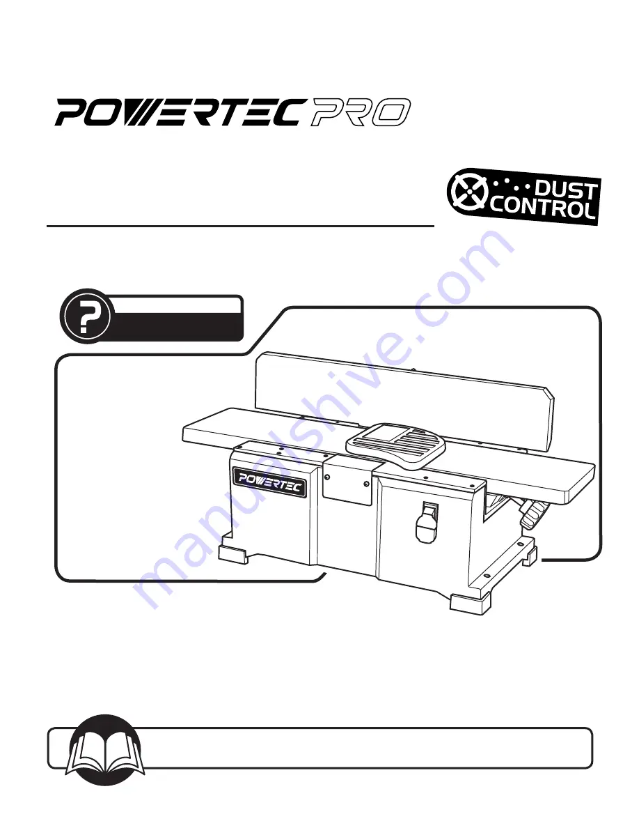 PowerTec BJ600 Owner'S Manual Download Page 1