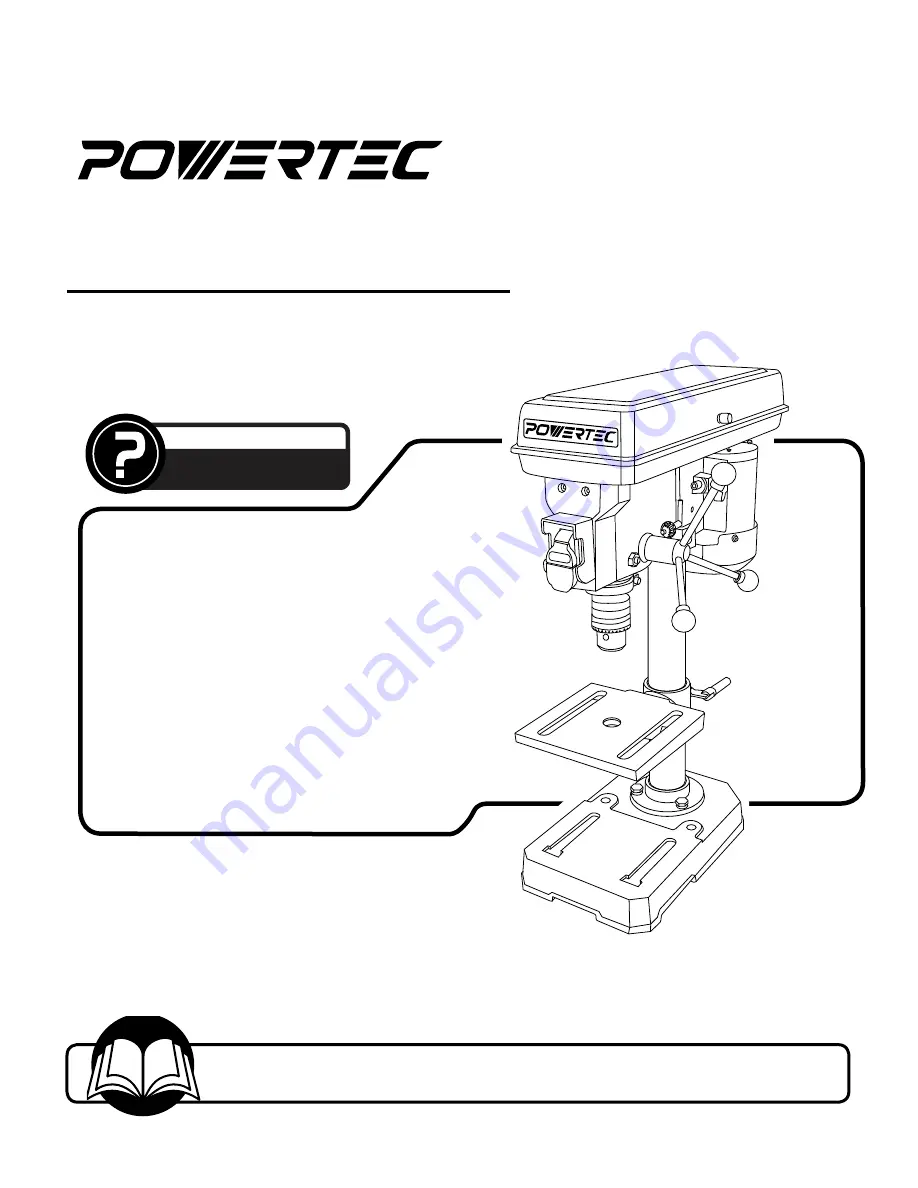 PowerTec DP800 Скачать руководство пользователя страница 1