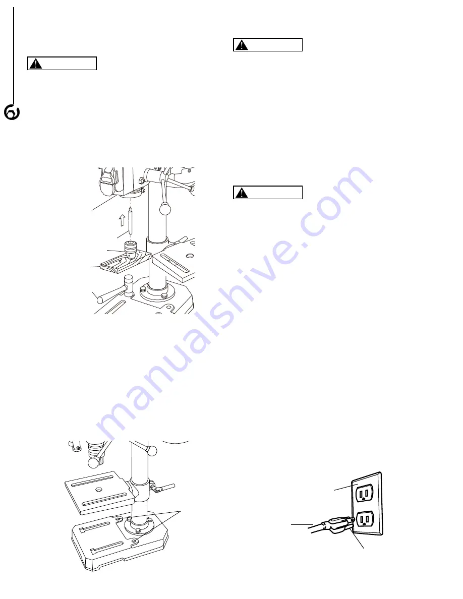 PowerTec DP800 Owner'S Manual Download Page 6