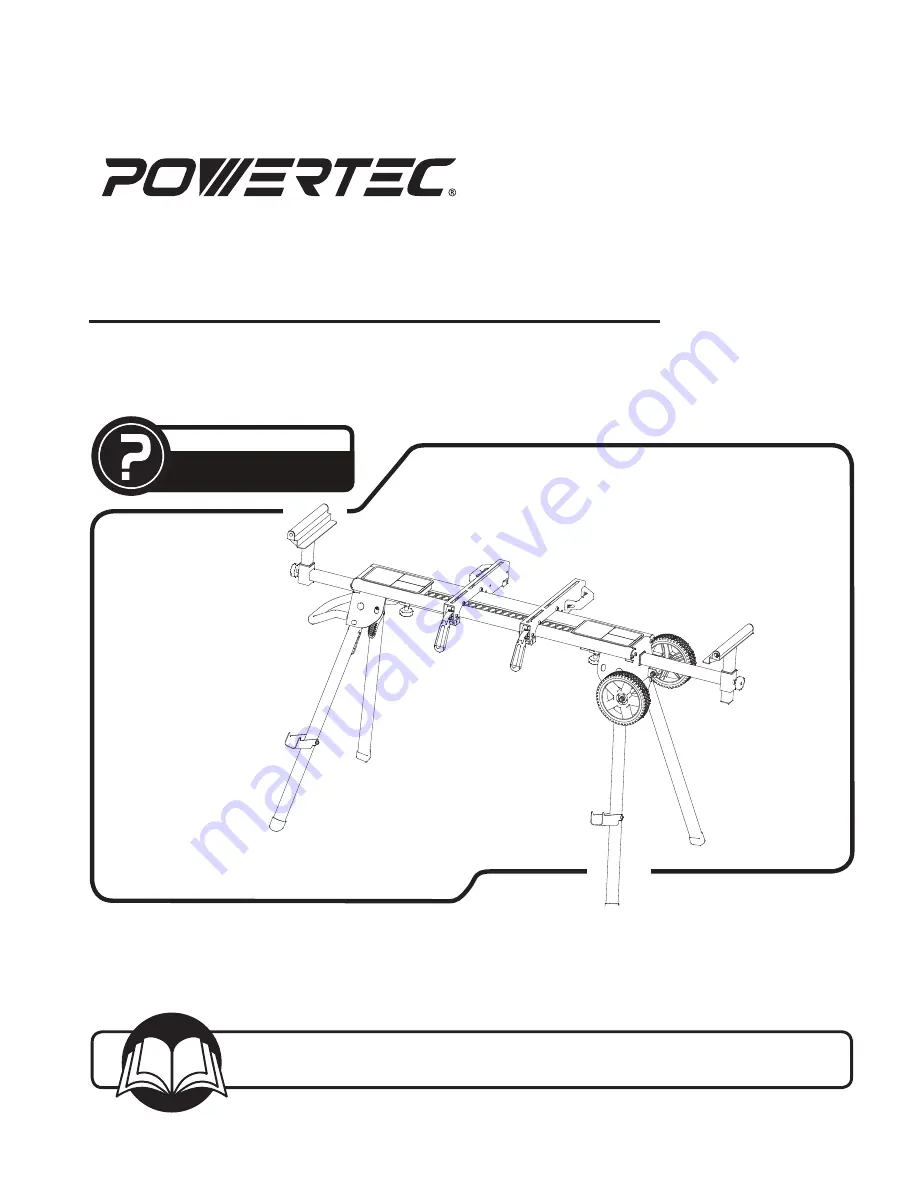 PowerTec MT4008 Owner'S Manual Download Page 1