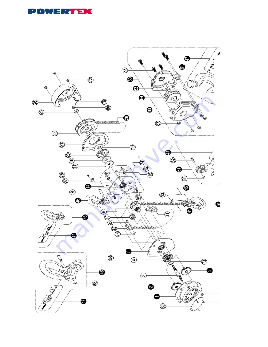 POWERTEX PCB-S1 Instructions For Use Manual Download Page 12