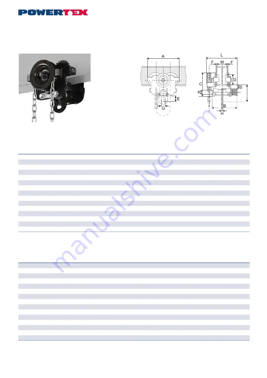 POWERTEX PGT-S2 User Manual Download Page 2