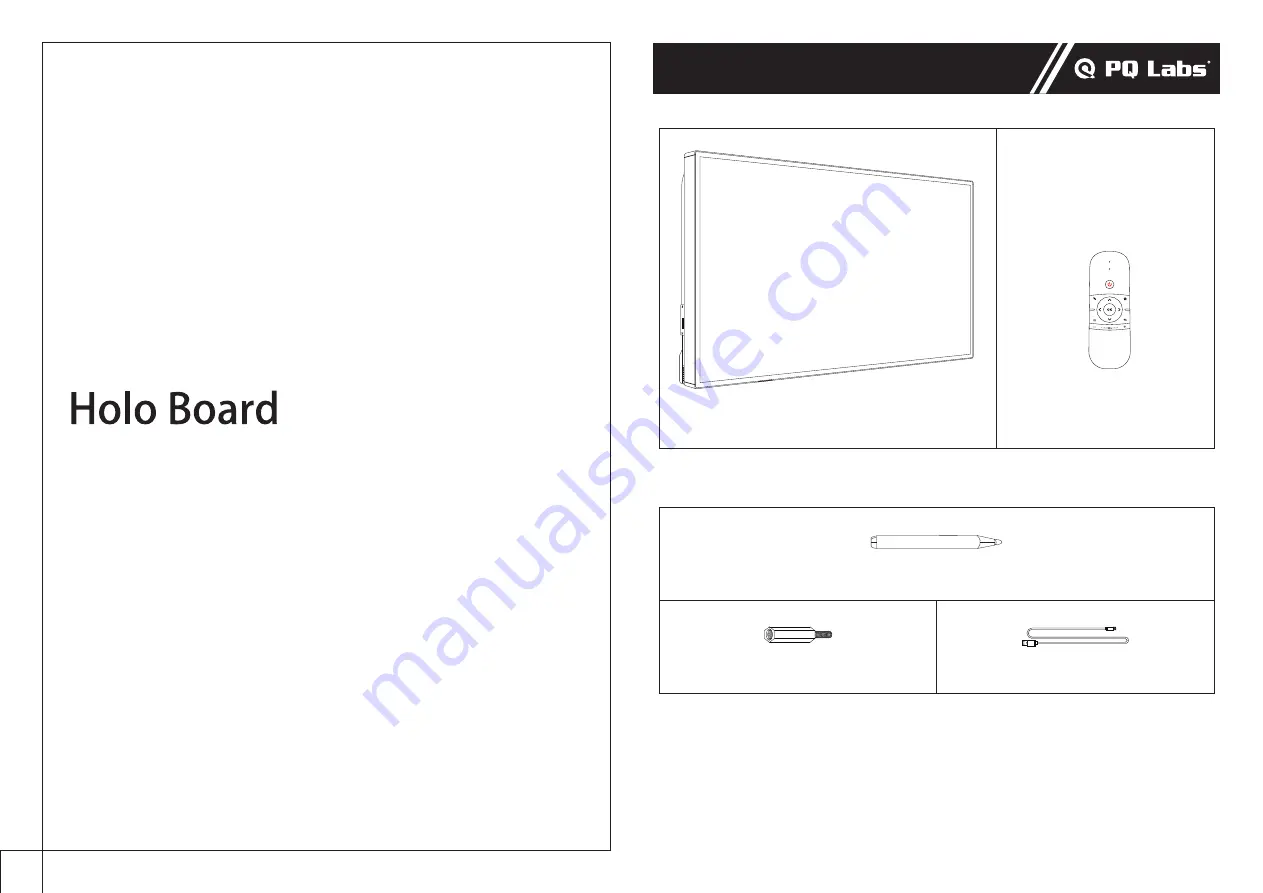 PQ Labs Holo Board User Manual Download Page 1