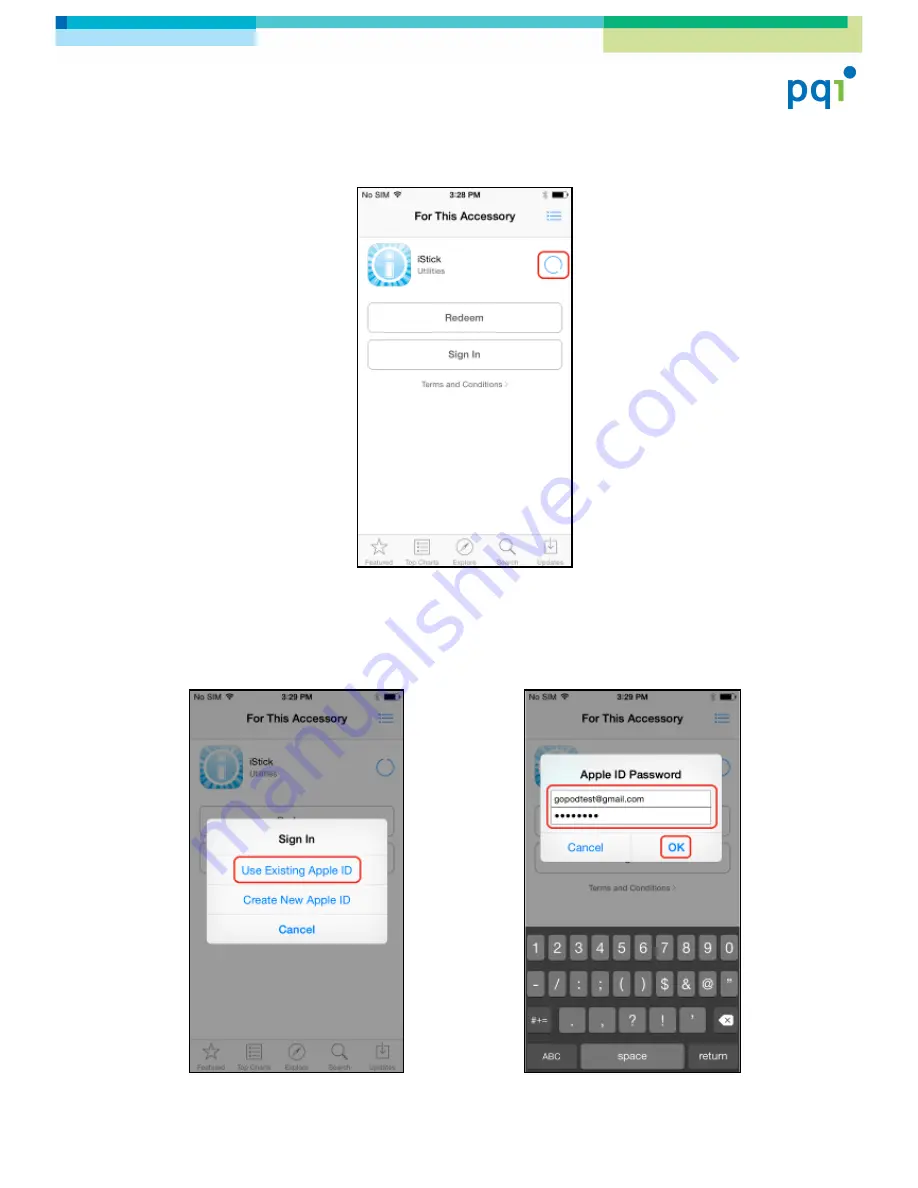 PQI Gmobi iStick User Manual Download Page 5