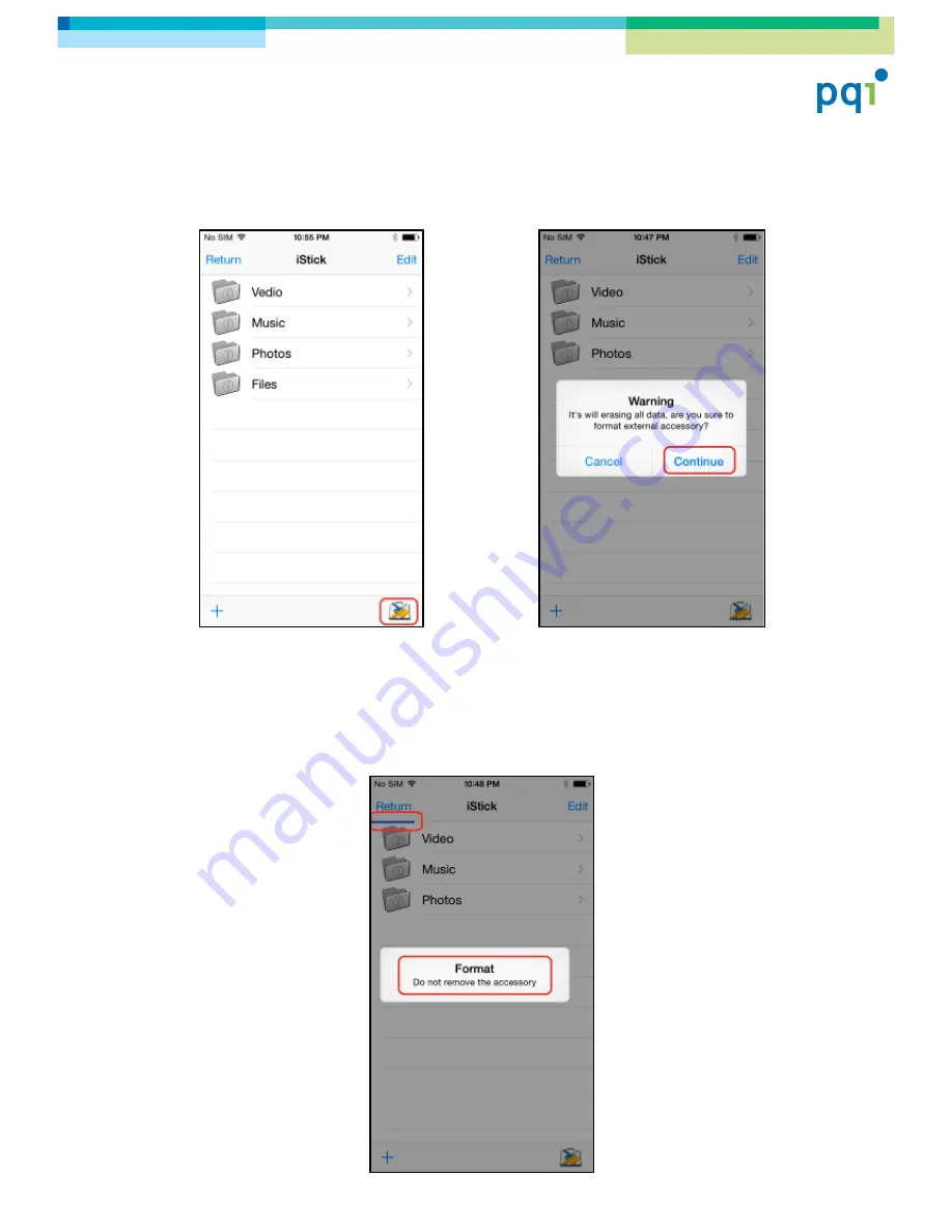 PQI Gmobi iStick User Manual Download Page 22