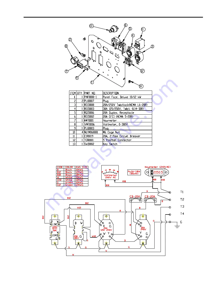 Pramac E3750 Скачать руководство пользователя страница 22