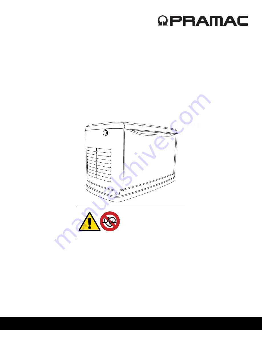 Pramac GA20000 Owner'S Manual Download Page 1