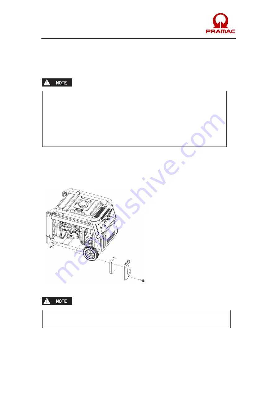 Pramac Pmi3000 Operator'S Manual Download Page 36