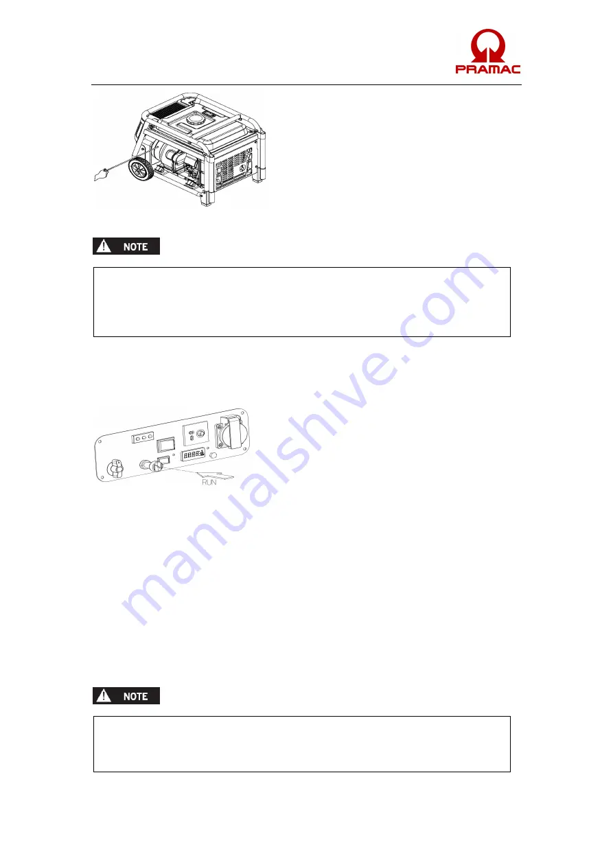 Pramac Pmi3000 Operator'S Manual Download Page 38