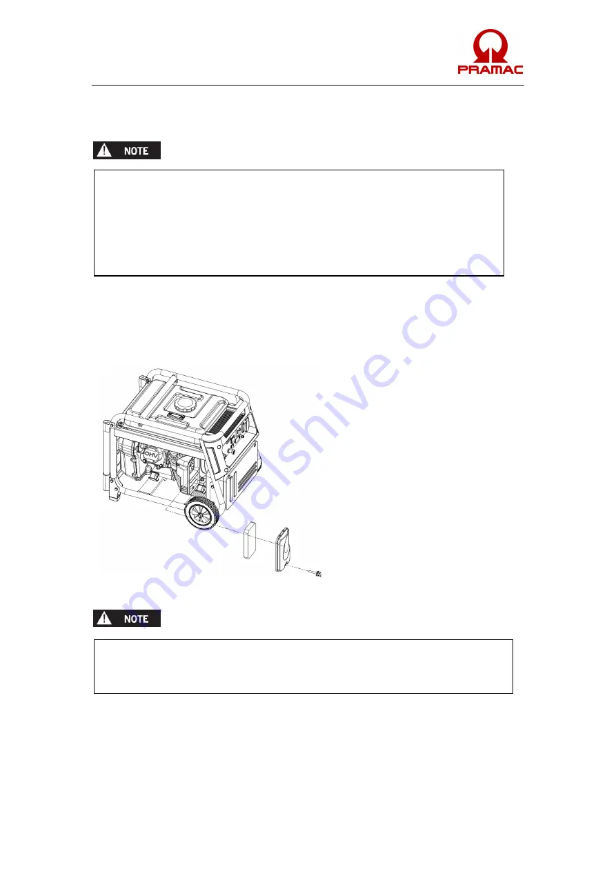 Pramac Pmi3000 Operator'S Manual Download Page 61