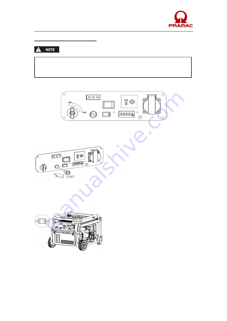 Pramac Pmi3000 Operator'S Manual Download Page 62