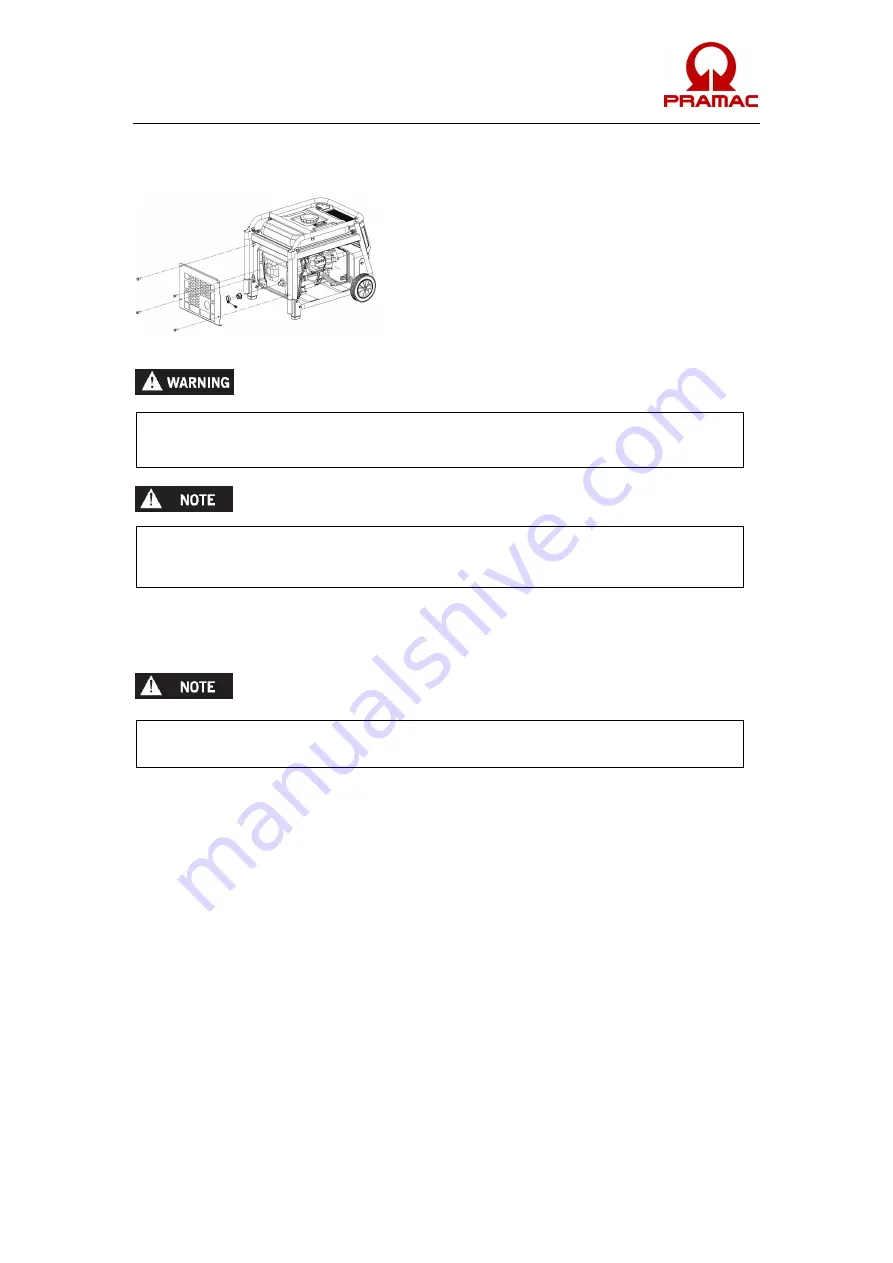 Pramac Pmi3000 Operator'S Manual Download Page 71