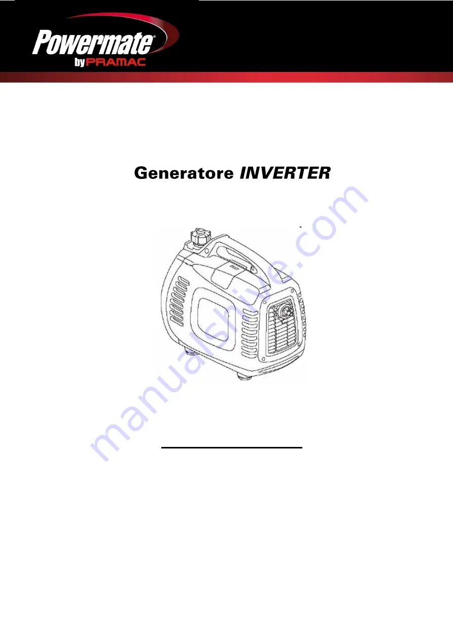 Pramac Powermate PMi1000 User Manual Download Page 95