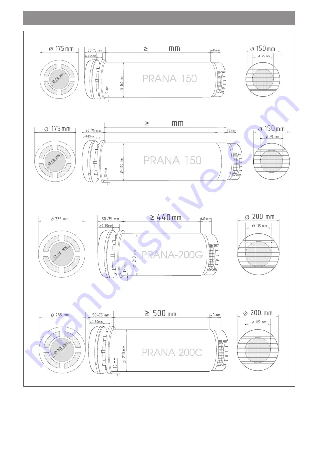 prana 150 ERP LITE Скачать руководство пользователя страница 5