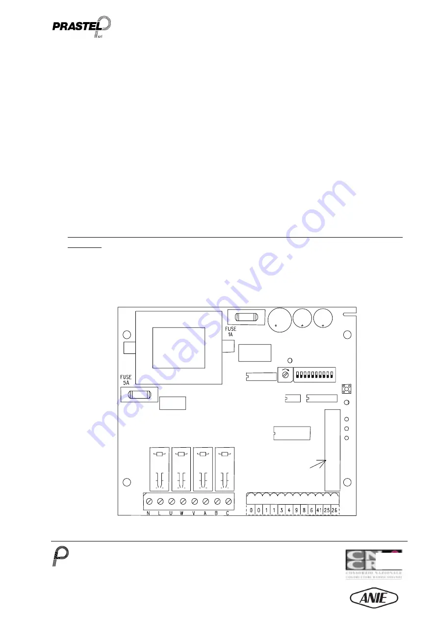 PRASTEL CNCR EURO/SER Manual Download Page 27