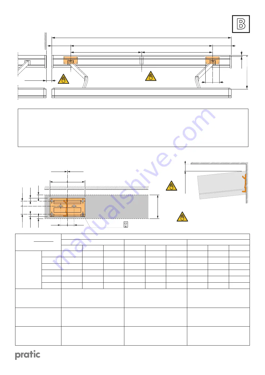 pratic T-Project T-Hide Installation Manual - Original Instructions Download Page 15