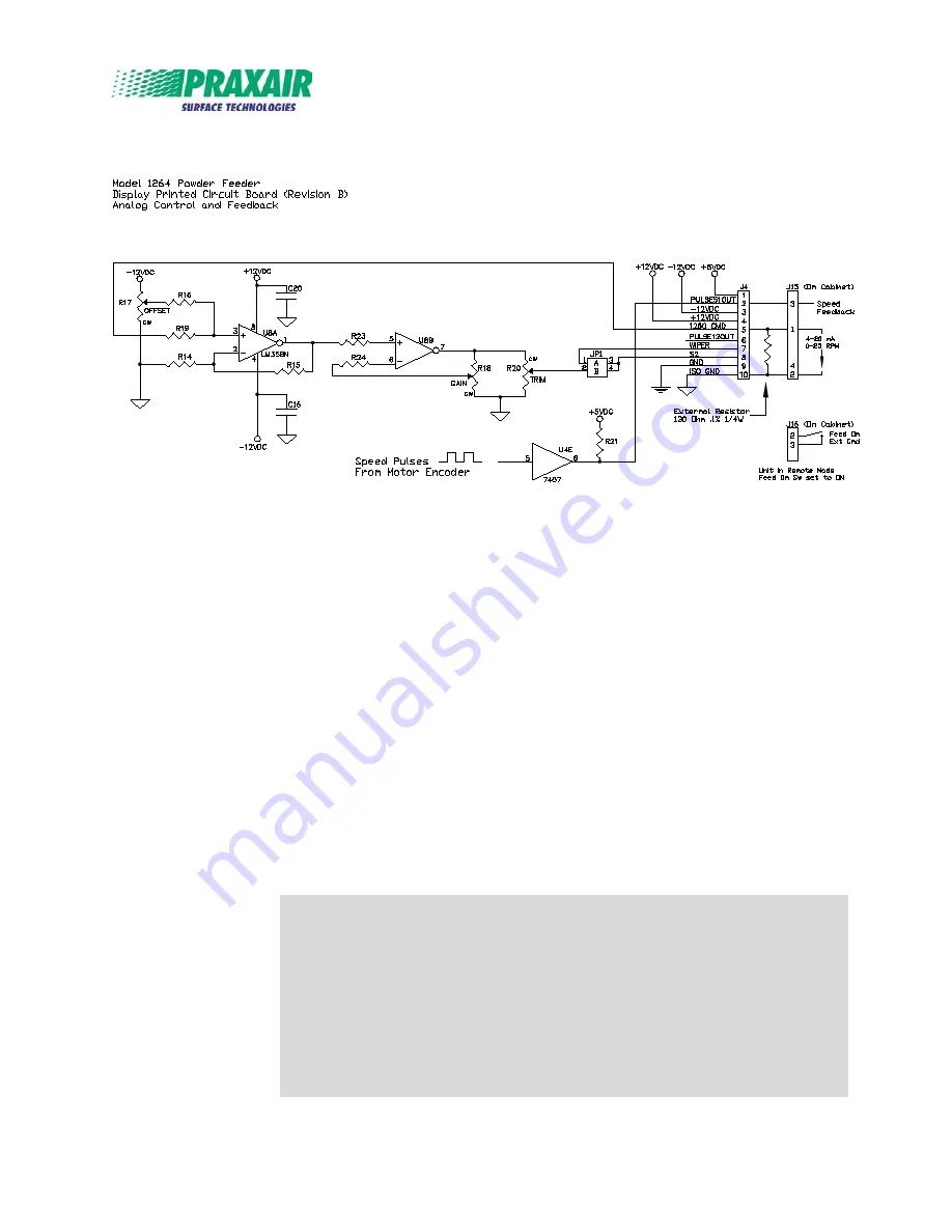 Praxair 1264 Operator'S Manual Download Page 48