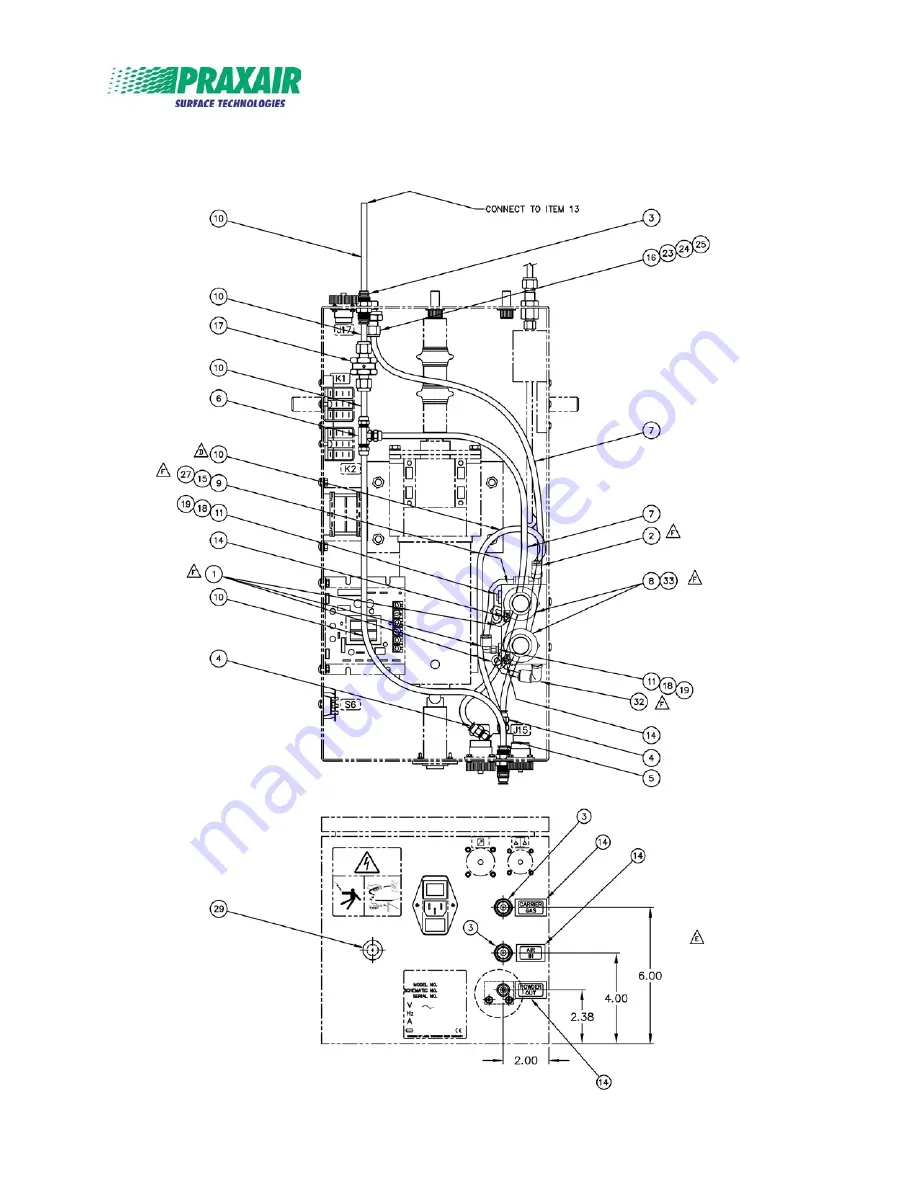 Praxair 1264 Operator'S Manual Download Page 87