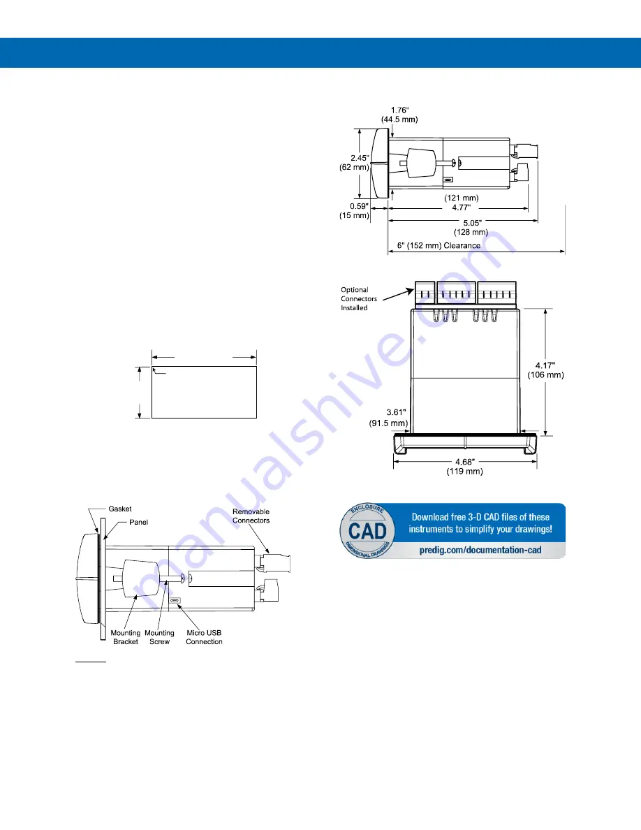 Precision Digital Corporation PD6400-6H5 Скачать руководство пользователя страница 12