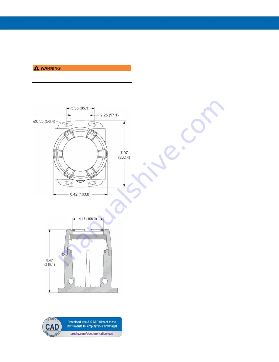 Precision Digital Corporation ProtEX-MAX PD8-6000 Instruction Manual Download Page 22