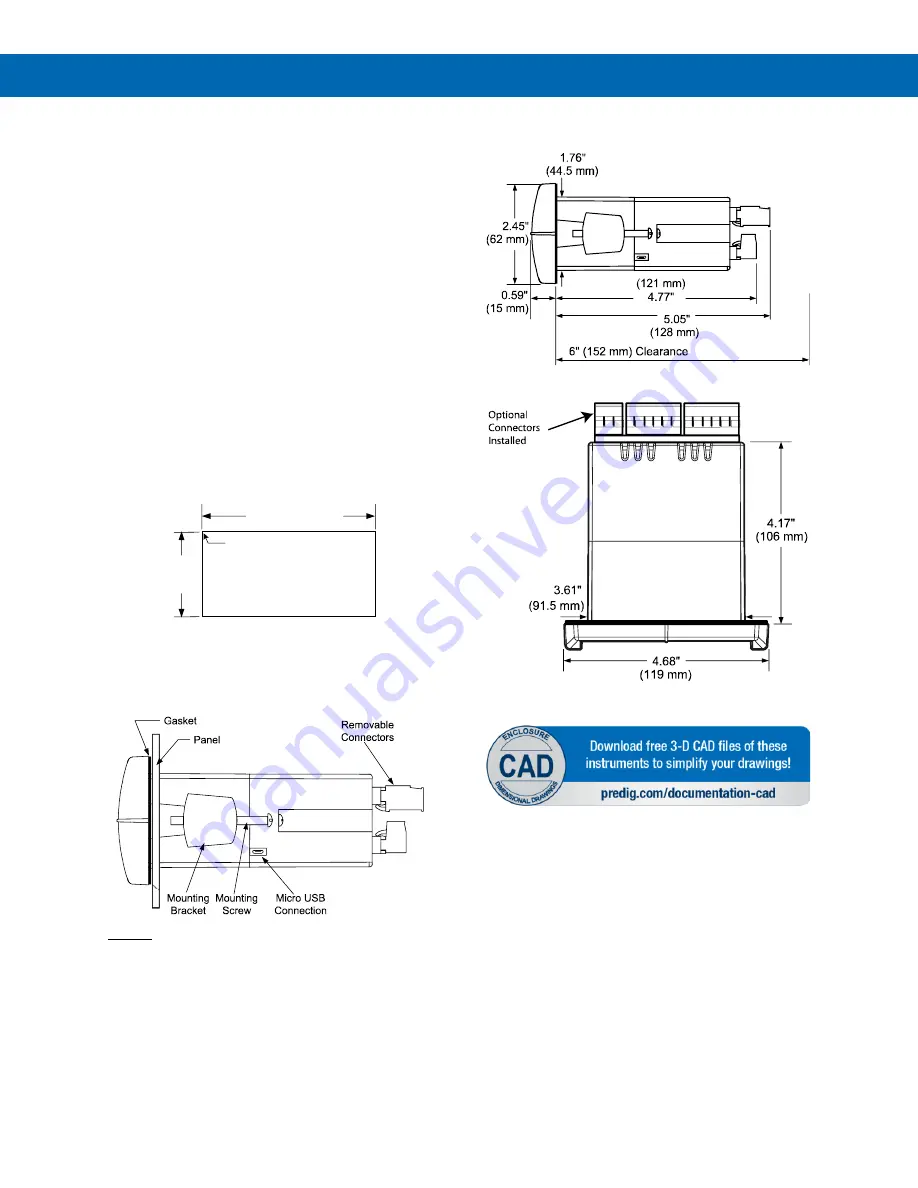 Precision Digital Corporation ProVu PD6210 Скачать руководство пользователя страница 14