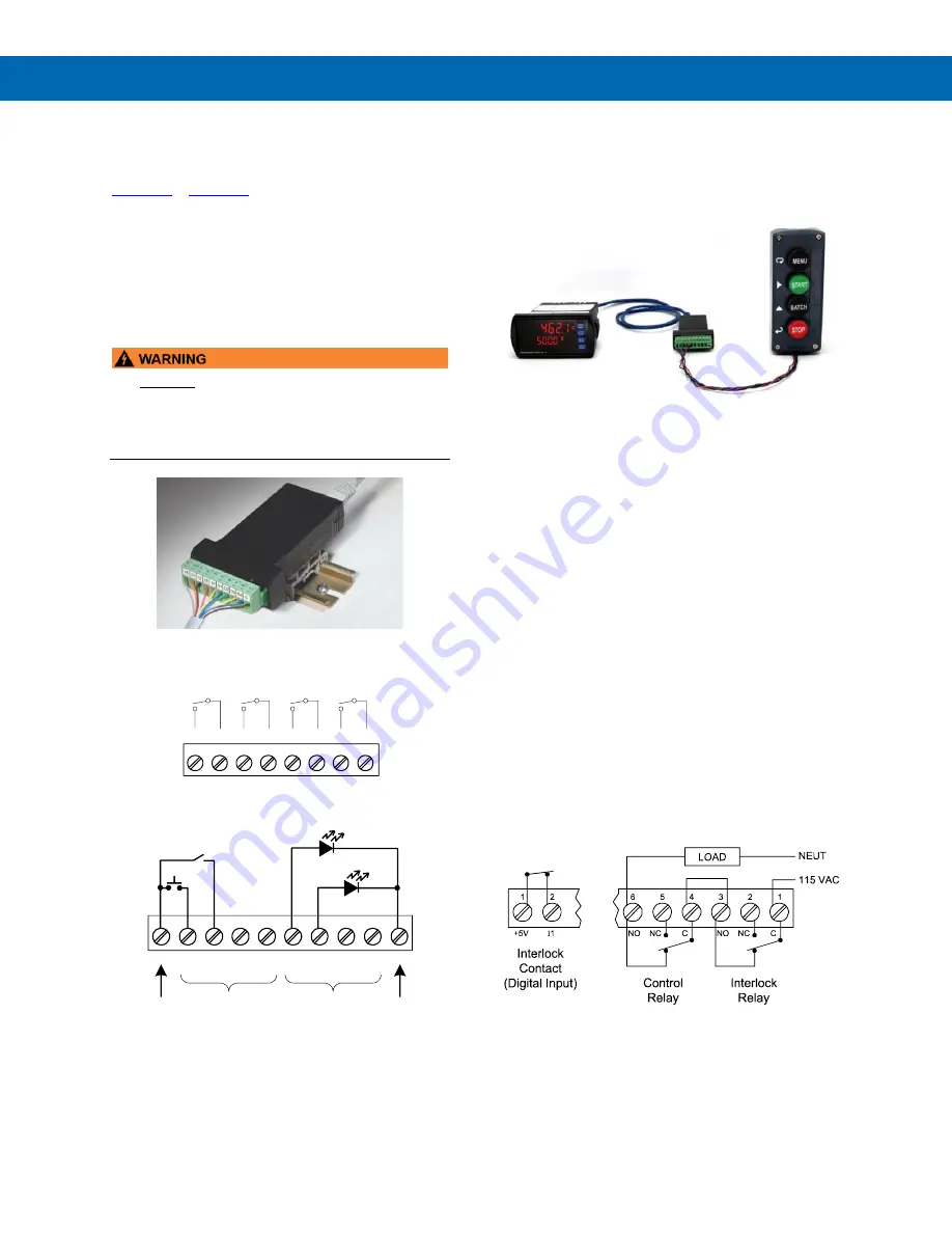 Precision Digital Corporation ProVu PD6310-WM Instruction Manual Download Page 21