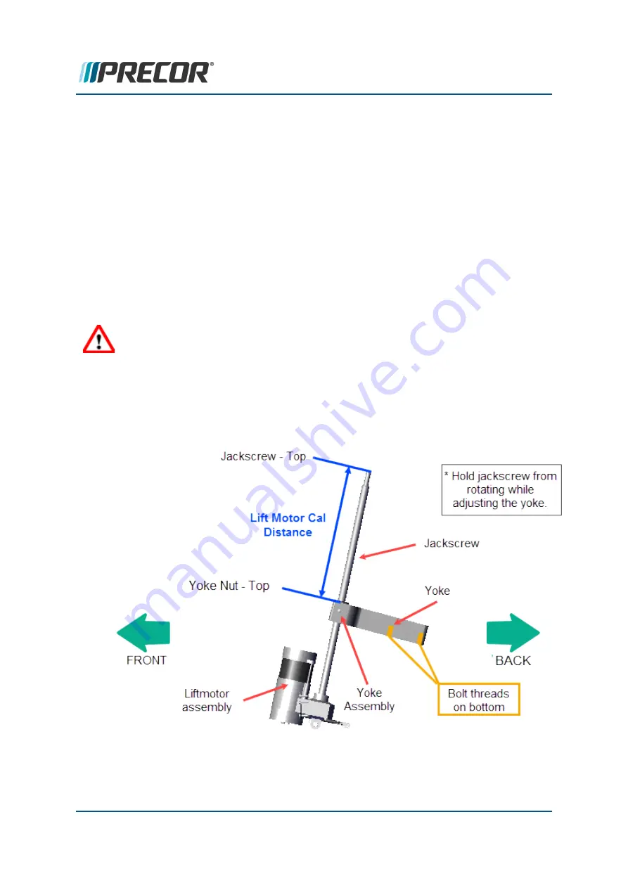 Precor Experience Series Service Manual Download Page 69