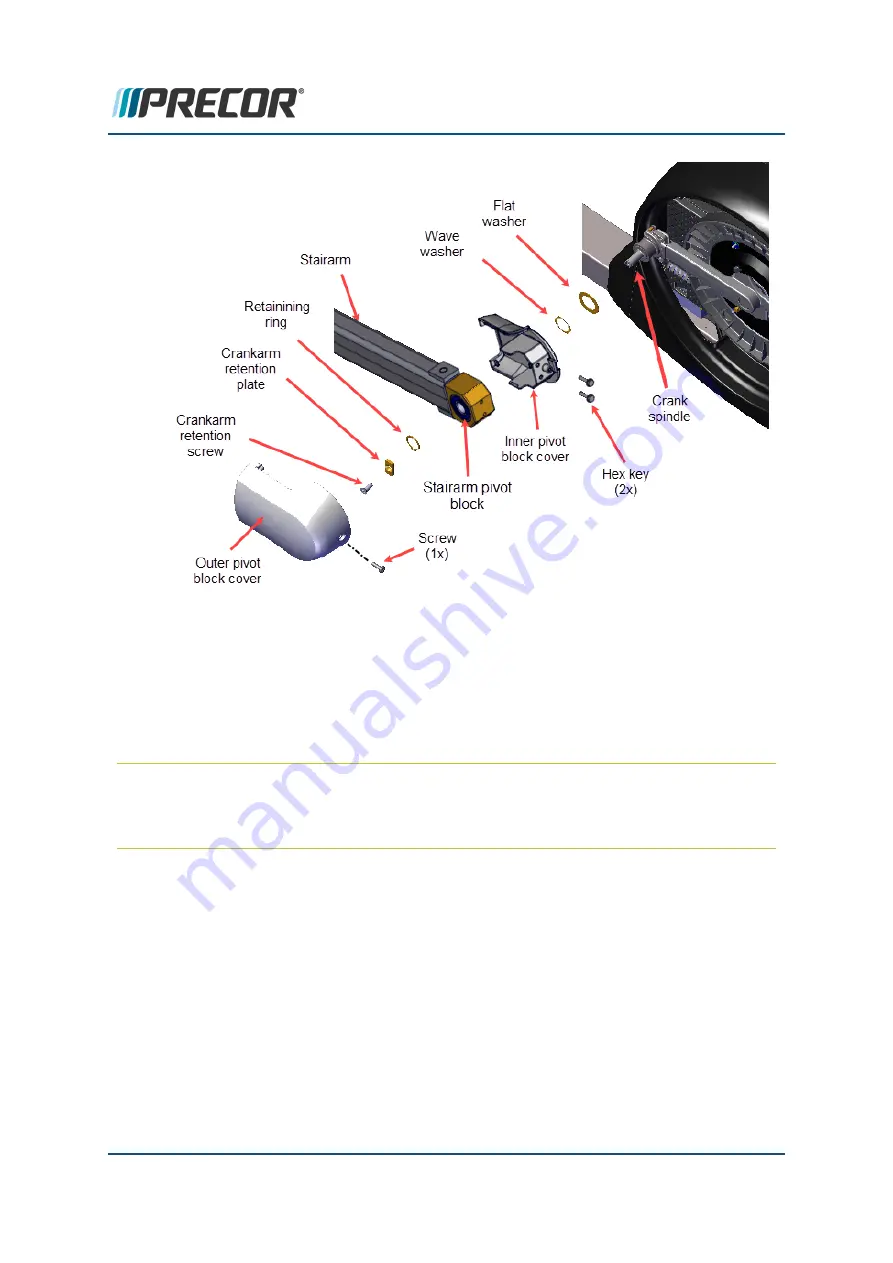 Precor Experience Series Service Manual Download Page 103