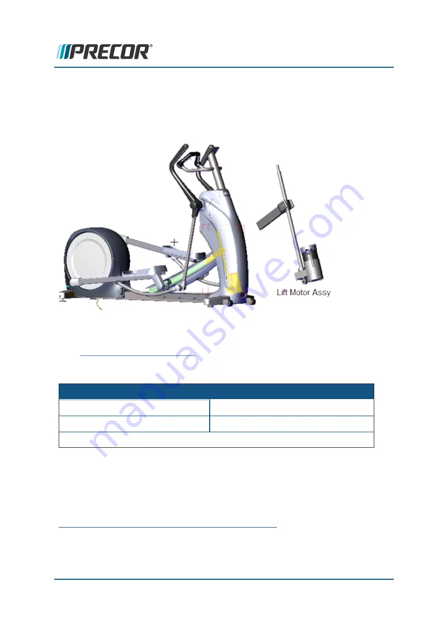 Precor Experience Series Service Manual Download Page 169