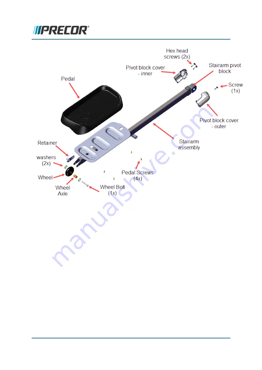 Precor Experience Series Service Manual Download Page 206