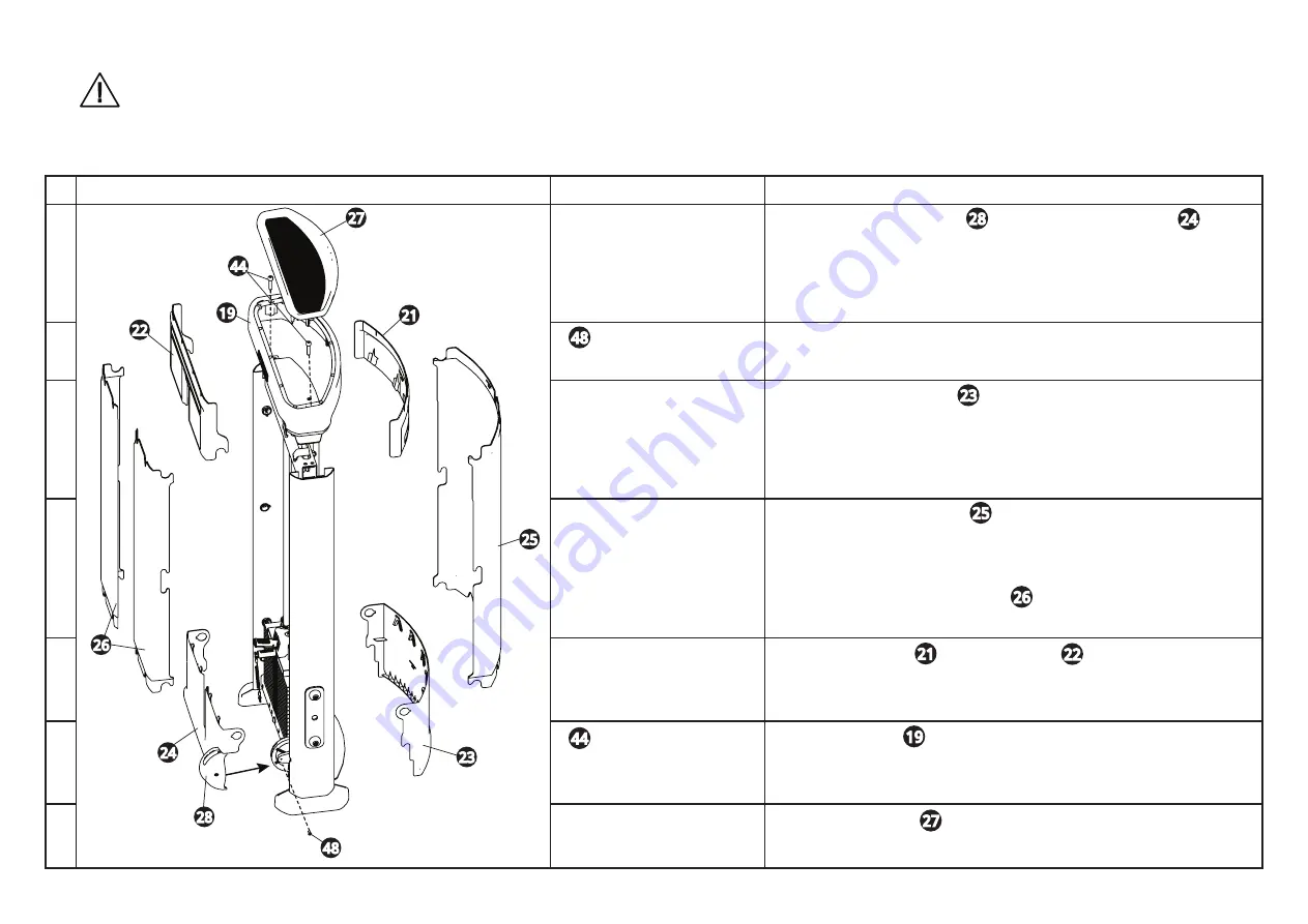 Precor Resolute RSL 621 Assembly Manual Download Page 14