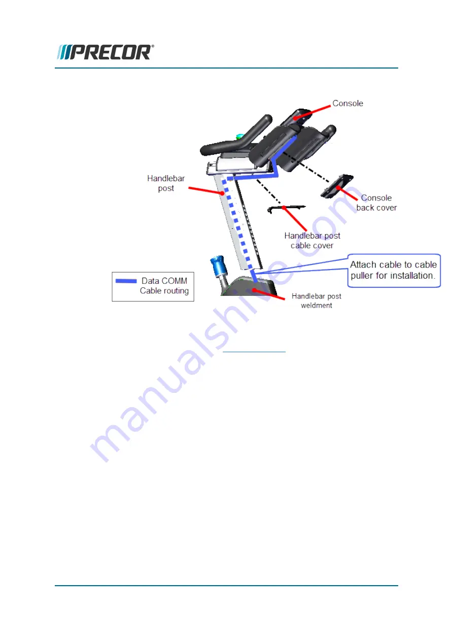 Precor SBK800-16 SPINNER Service Manual Download Page 90