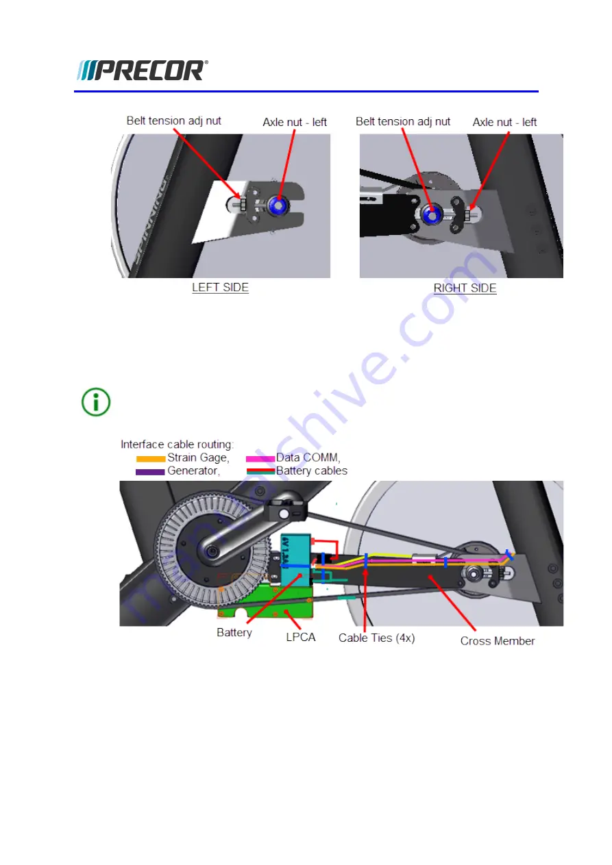 Precor Spinner Chrono Service Manual Download Page 76