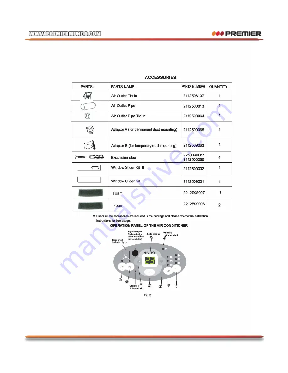 Premier AA-2831 Instruction Manual Download Page 6