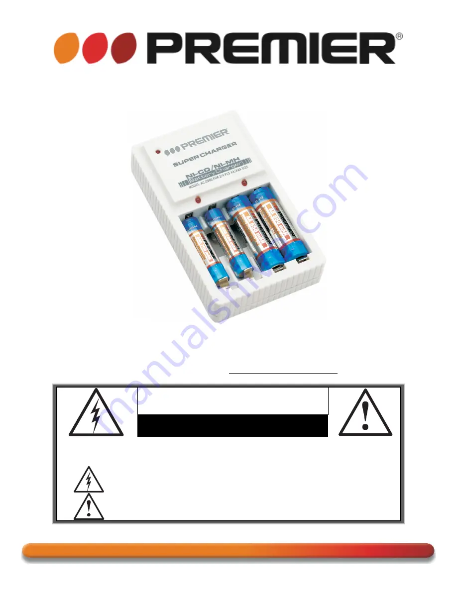 Premier AC-0200 Instruction Manual Download Page 1