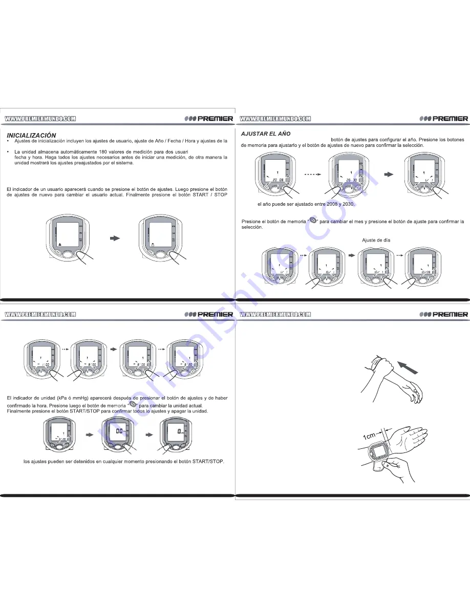 Premier BP-3948 Instruction Manual Download Page 3