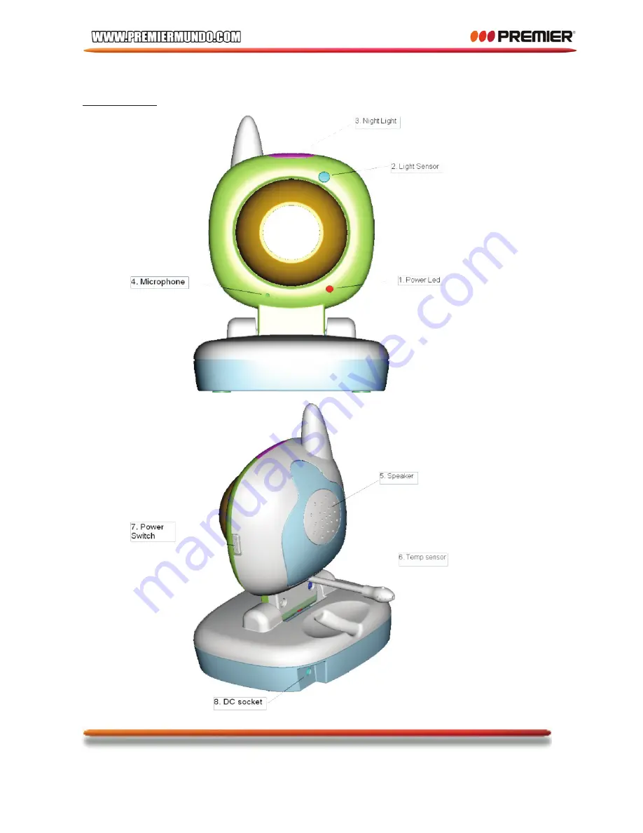 Premier CCTV-4245B Instruction Manual Download Page 21