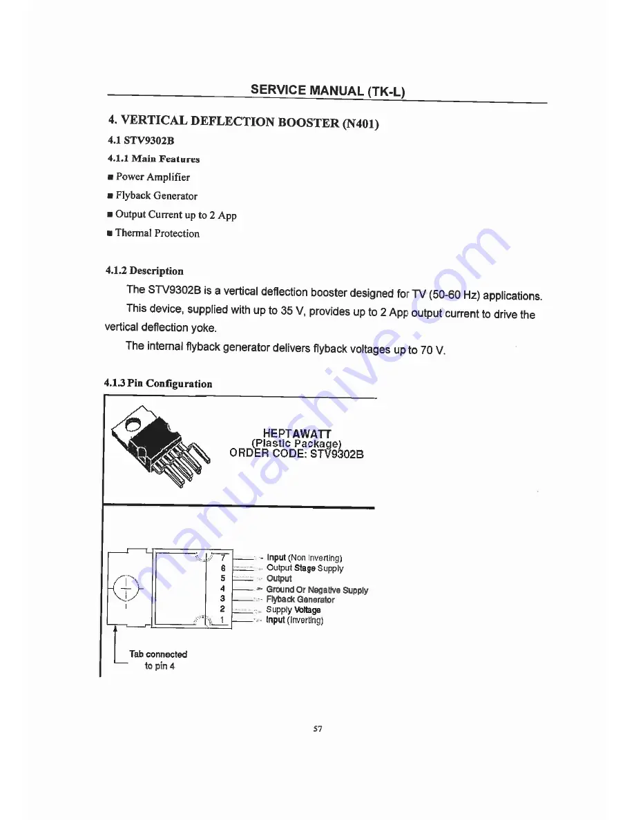 Premier CTV-2642SR Service Manual Download Page 57