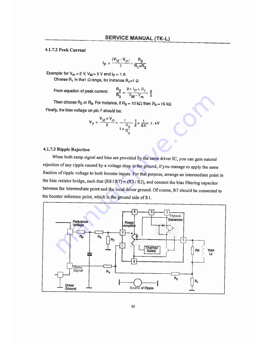 Premier CTV-2642SR Service Manual Download Page 62