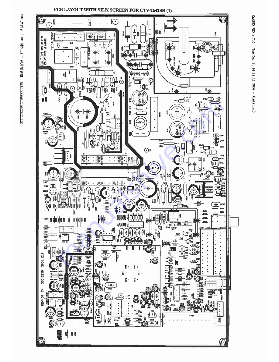 Premier CTV-2642SR Service Manual Download Page 77