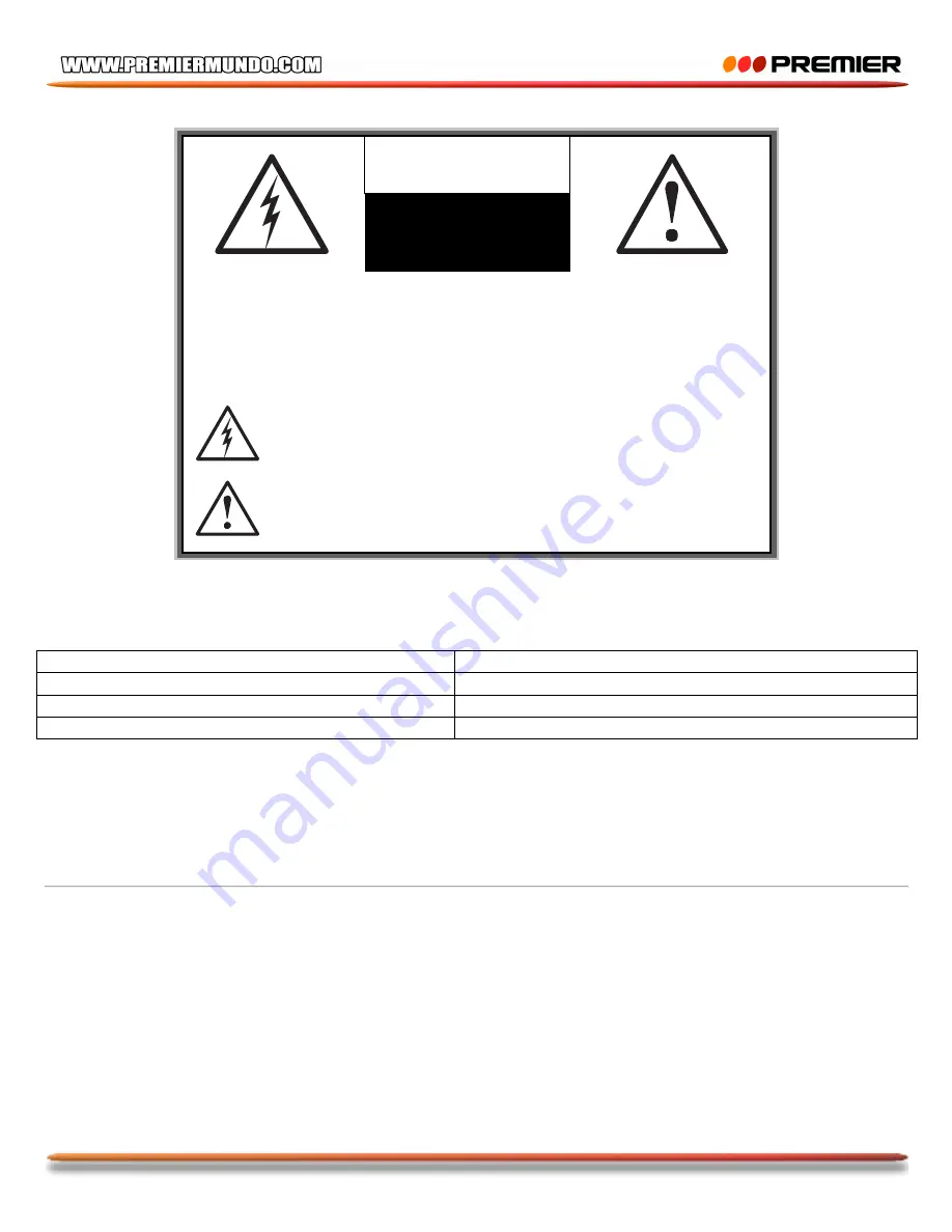 Premier ED-5581U Instruction Manual Download Page 8